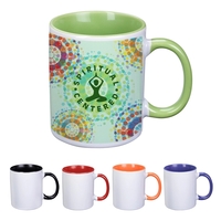 11 oz. mug with dye blast full-color imprint.... from ASI 61125 Hit...