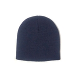 Non-Cuff Knitted Acrylic Beanie