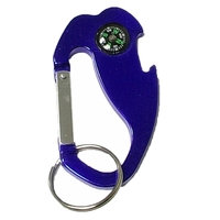 Jumbo size 4 in 1 carabineer with compass, key ring and... from ASI 74585 Nu...