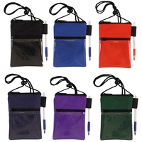 Neck Wallet w/ pen loop