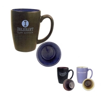 Reactive glaze finish matte ceramic mug, 15 oz.... from ASI 31969 ZZ OLD/Drop...