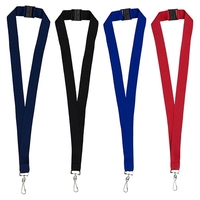 1" Blank Lanyard with Breakaway Safety Release Attachment -
