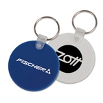 Round Soft PVC Keychain