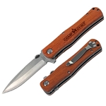 4 1/2" Renegade Wood Handle Knife