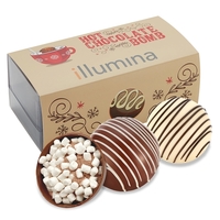 2 pack of mega hot chocolate bombs with sleeve. One milk... from ASI 71685...