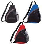 Zippered Sling Backpack