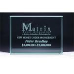 4" Crystal Globe Paperweight