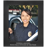 8" x 10" laser engraved metal picture frame.... from ASI 92531 Unique Custom...