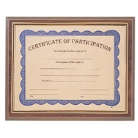13" x 10.5" cherrywood finish certificate holder.... from ASI 92531 Unique...