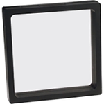 4.25" x 4.25" Illusion Black Presentation Box with Window