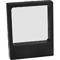 3.5" x 4.25" Illusion Black Presentation Box with Window
