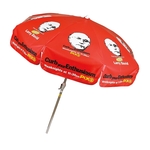 Domestic Vinyl Patio/Cafe Umbrella (with crank)