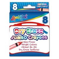8 Pack Jumbo Dry Erase Crayons... from ASI 67675 Liqui-Mark Corp