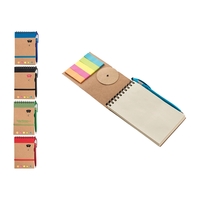 Grained Cardboard Spiral Bound 70 Sheet Journal with pen.... from ASI 90859...