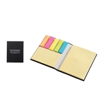 Black Notepad With Sticky Flags