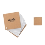 Tan Colored Cardboard Swinger Note Pad