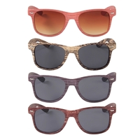 Wood Grain Sunglasses