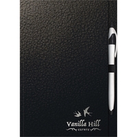 5.5" x 8.5" deluxe seminar pad, foil or deboss imprint,100 sheets... from ASI...