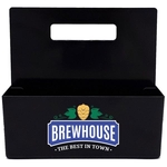 Plastic Table Caddy - Black