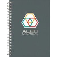 7"x 10" Hybrid wire bound, foil or deboss imprint, 70 sheet... from ASI 91340...