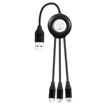 Giraffe 3-in-1 Light Up Charing Cable