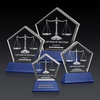 This pentagonal award is the perfect way to let your image... from ASI 84592...