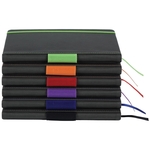 Two-Tone Leatherette Notebook