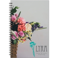 5.5" x 8.5" 2-Piece FlexPlanner w/ Full-Color front cover, with 14-month......
