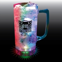 12 oz. Light-Up Plastic Mug w/Handle. 3 Lights & 6 lighting... from ASI 61952...