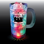 22 oz. Plastic 3 Light-Up Mug w/Handle