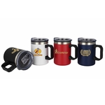 Double Wall Stainless Steel Camping Mug, 14 oz.