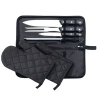 7 Piece Chef Set in zipped storage case with 2 mitts,... from ASI 73010...