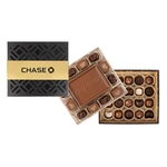 Medium Deluxe Chocolate Gift Box with Gold Band