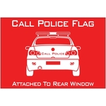 Call Police Windshield Banner