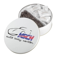 Collector tin filled with English Butter Toffee/Almonds