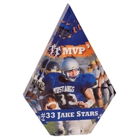 5" x 7" printed diamond acrylic award.... from ASI 92531 Unique Custom...