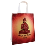 10" x 12" White Sublimatable Bag with 5.5" Gusset