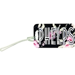 Semi-Gloss White Unisub Aluminum Rectangle 2-Sided Bag Tag