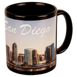 11 oz. Black/White Sublimatable Ceramic Banner Mug