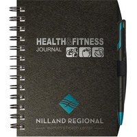 5" x 7" Exercise and Nutrition journal with foil or deboss... from ASI 91340...