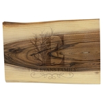 Black Walnut Cutting and Charcuterie 9" x 6"