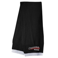 Acrylic Knit Scarf with finished reflective hem on both ends.... from ASI...