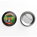 2 1/2" Round Button Full Color w/Safety Pin