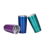 Double Wall Stainless Steel Tumbler, 20 oz.