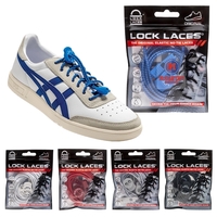 Pair of 48" elastic Lock Laces no-tie adjustable shoelaces with lock... from...