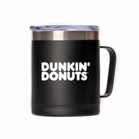 12 oz double wall stainless steel insulated mug with clear slide... from ASI...