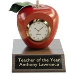 Apple Clock Trophy