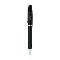 Ballpoint pen with twist action mechanism, solid brass cap and barrel... from...