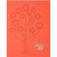 8.5" x 11" ShimmerFlex large notebook w/ jewel-tone colors, foil or... from...