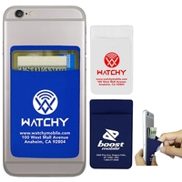 2 1/4 " x 3 1/2" Alpe flexible polyester cellphone wallet... from ASI 62660...